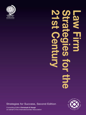 cover image of Law Firm Strategies for the 21st Century